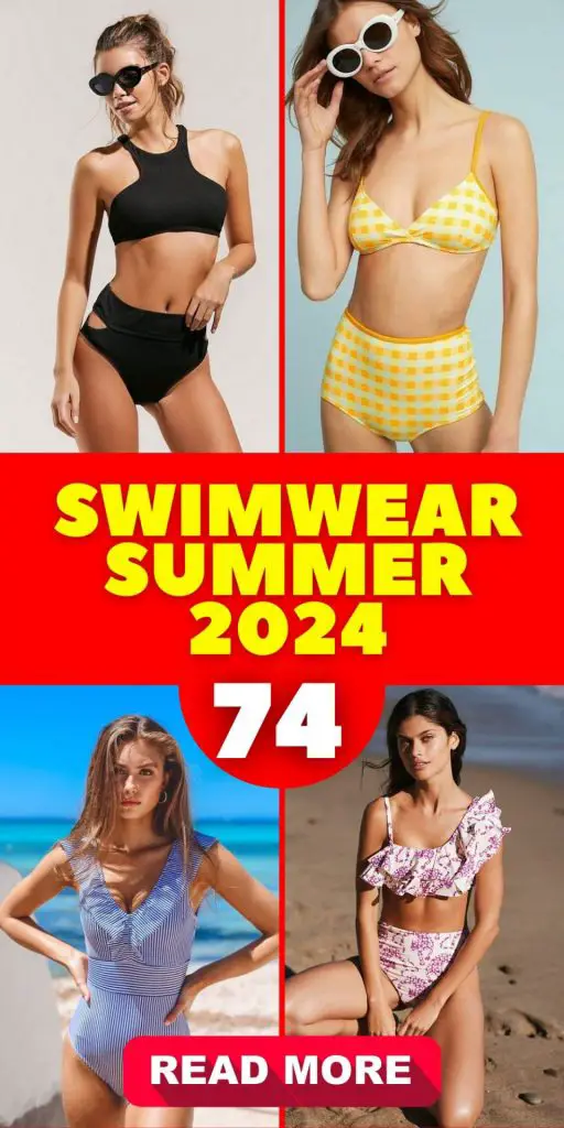 Summer 2024 Swimwear 74 Ideas Trends: Holographic Fabrics, Retro Styles & Sustainability