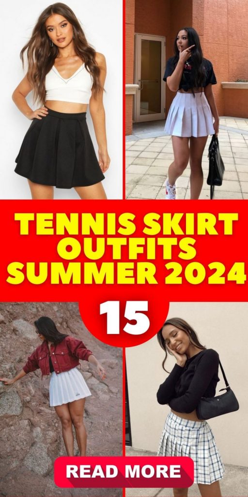 The Timeless Charm of Tennis Skirt Outfits for Summer 15 Ideas