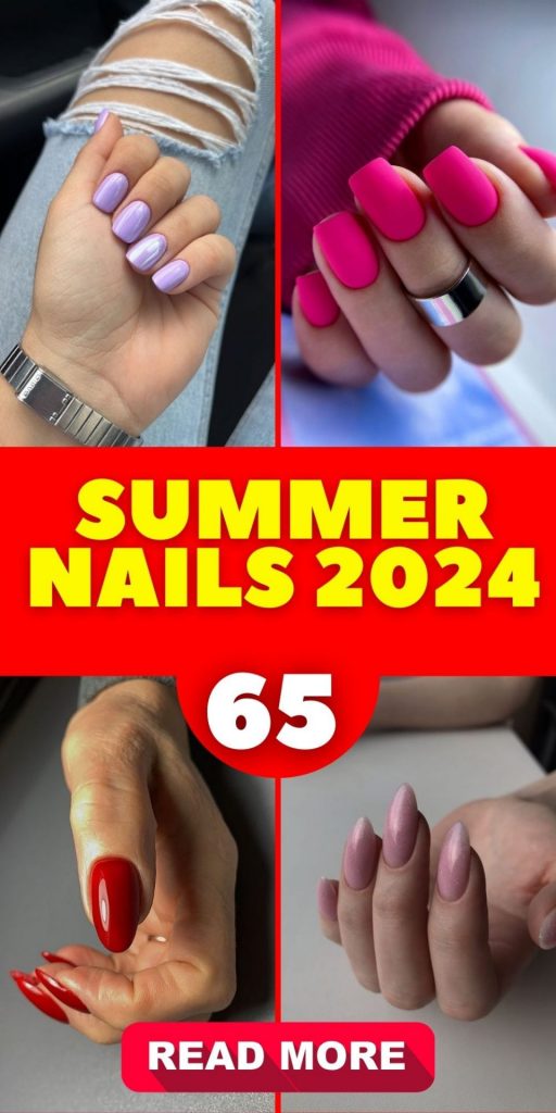 Embracing the Vibrance of Summer Nails 2024 65 Ideas