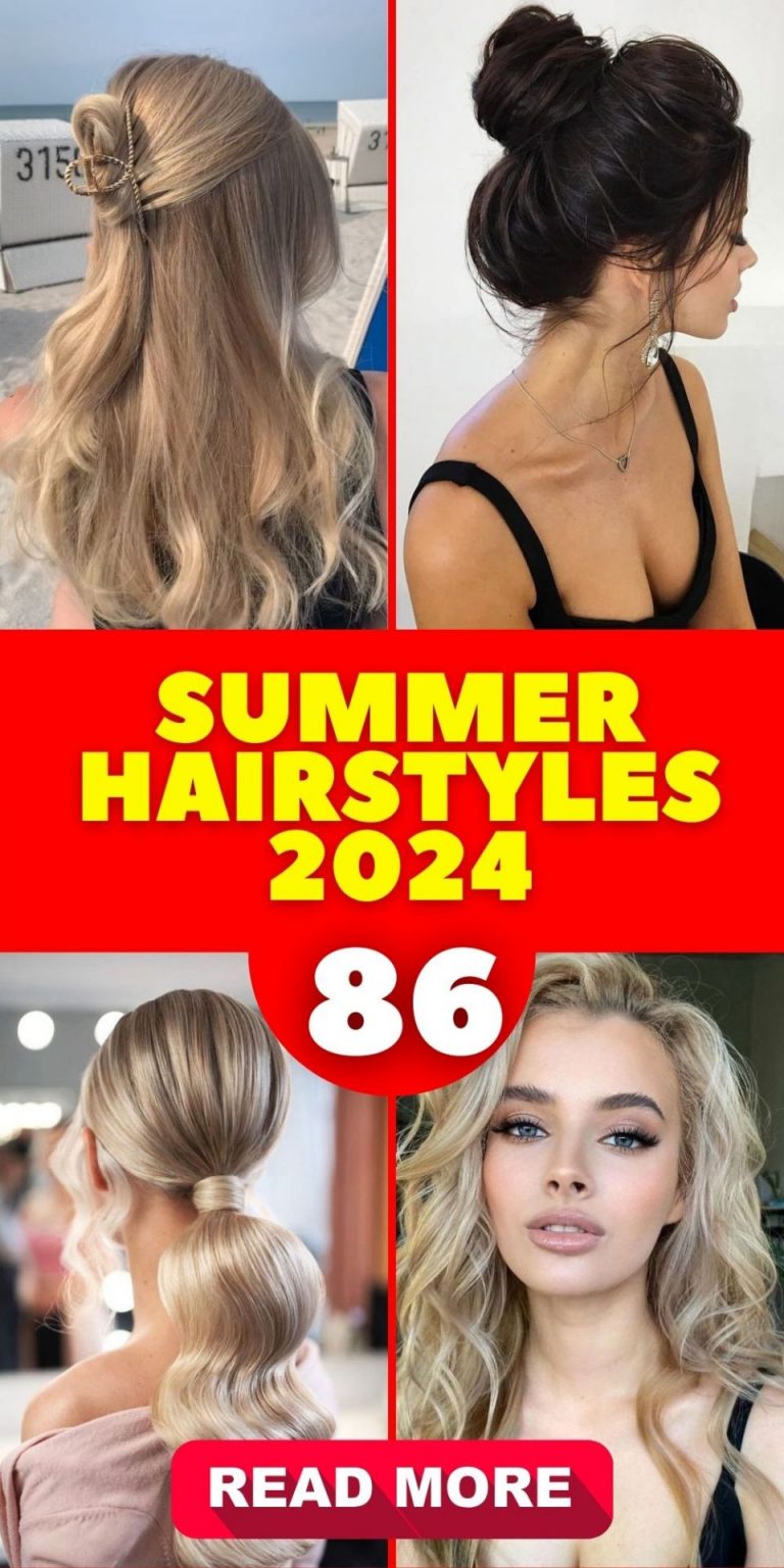 Discover the Hottest Summer Hairstyles 2024 for Women: Easy, Trendy ...