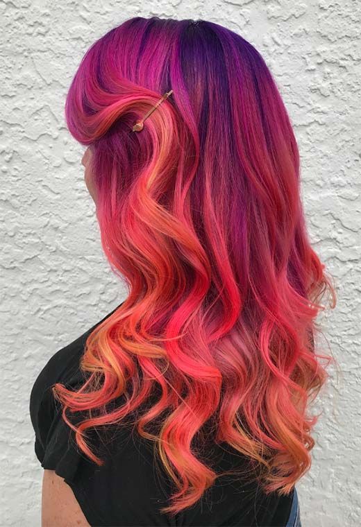 Sunset Hair Color 2024 15 Ideas: A Comprehensive Guide to Embracing This Year's Hottest Trend