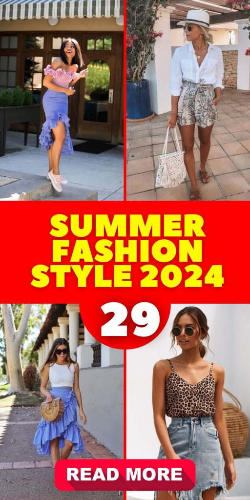 The Ultimate Guide to Summer Fashion Style 2024 29 Ideas