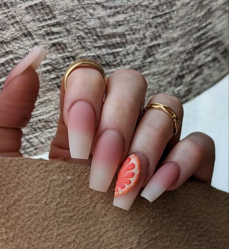 Stylish Summer Coffin Nails 2024 Cute to Bold Acrylic Trends