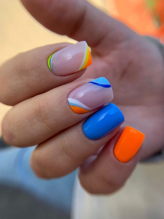 Summer Sizzle: Acrylic Nails to Flaunt This Season 28 Ideas