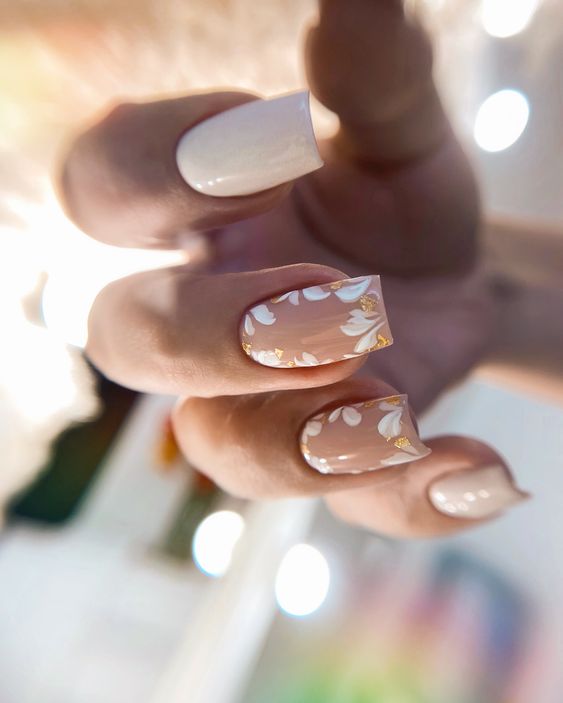 A Whimsical Dive into Natural Summer Nails 2024 25 Ideas