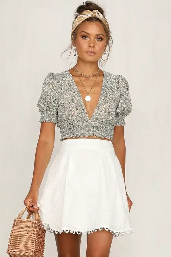 Trendy Summer Skirts - Stylish Look 2024 25 Ideas