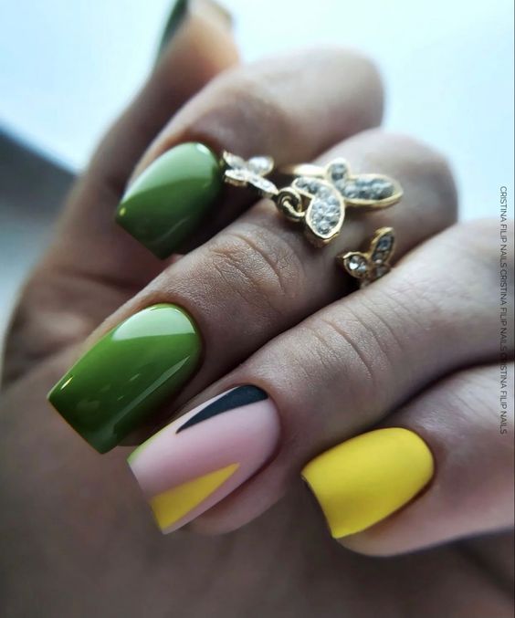 A Whimsical Dive into Natural Summer Nails 2024 25 Ideas