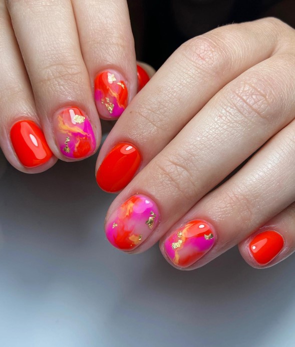 Intriguing Nails for Summery Days: Short and Chic 25 Ideas