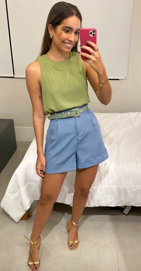 JIUKE Womens Wide Leg Shorts High Waisted Drawstring Cotton Linen Summer Lounge Shorts With Pockets