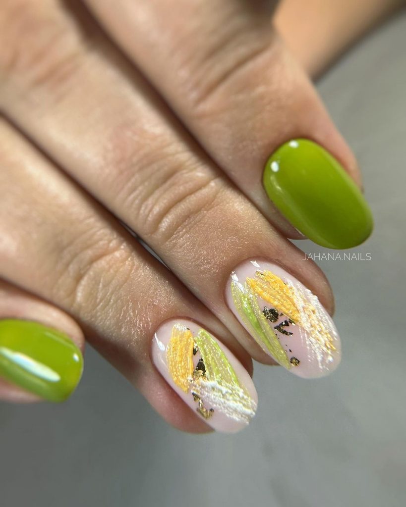 A Whimsical Dive into Natural Summer Nails 2024 25 Ideas