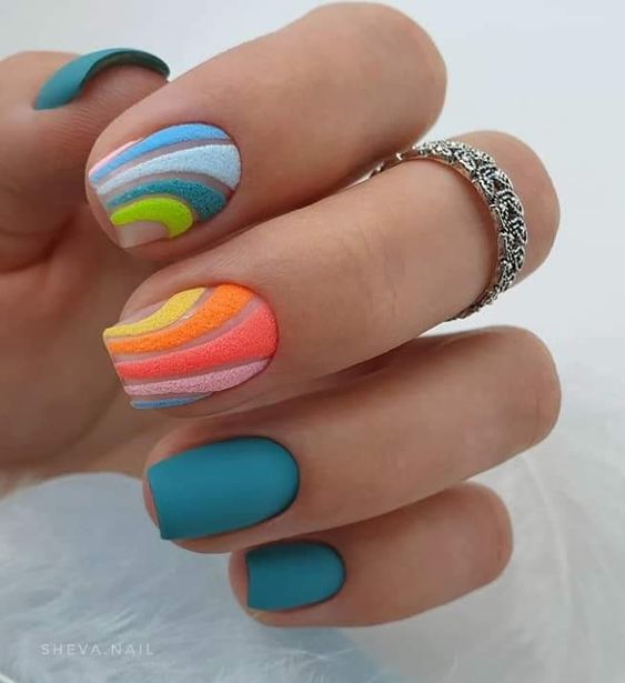 Summer Vacation & Beach Nail 2024 25 Ideas