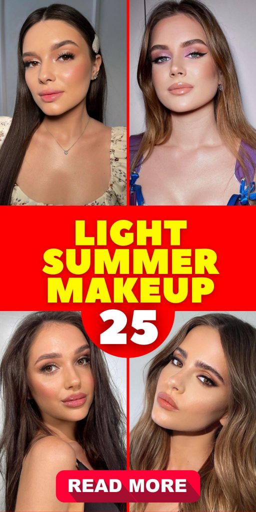 Light Summer Makeup 25 Ideas: Effortless Beauty Tips for a Radiant Season