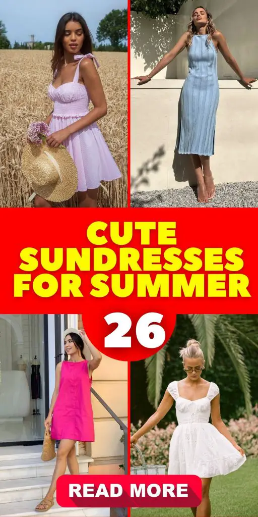 Summer Sundress Styles for Every Woman 26 Ideas