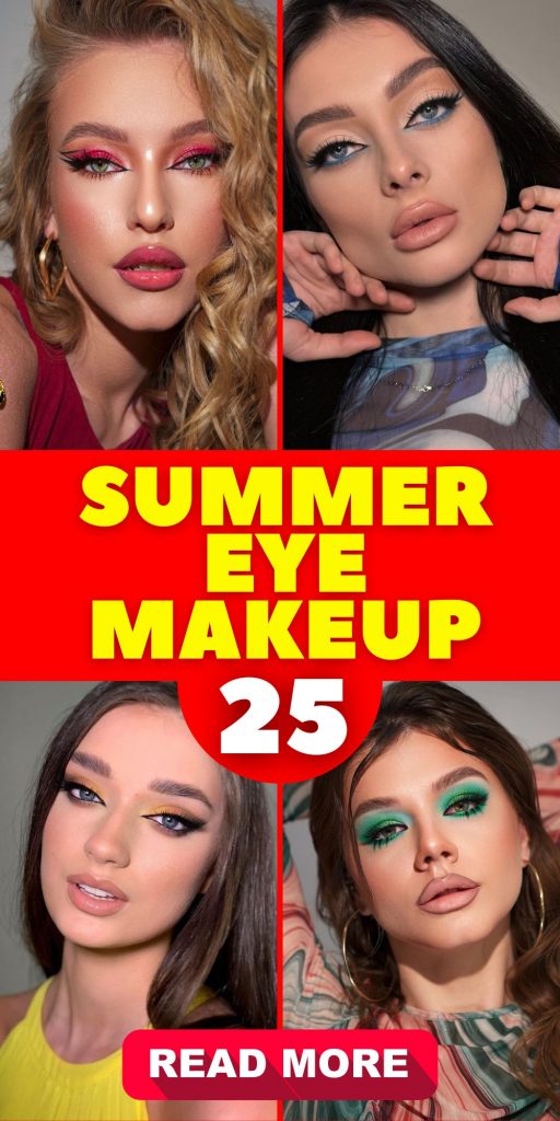 Summer Eye Makeup Trends: Enhancing Your Look for Brighter Days 25 Ideas