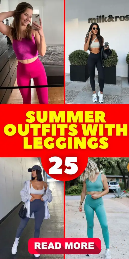 Summer Outfits with Leggings 25 Ideas: Striking the Perfect Balance Between Comfort and Style