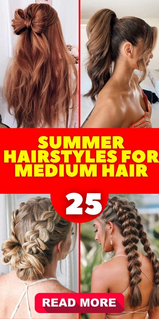 Summer Hairstyles for Medium Hair 25 Ideas: Your Ultimate Guide