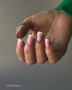 25 Ideas for Elegant French Tip Nail Designs for Summer Cute Cool