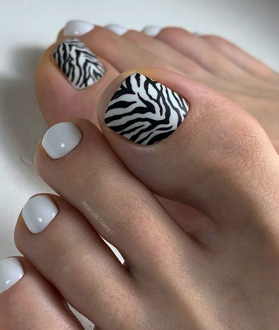 Summer White Toe Nail Designs 25 Ideas: A Fresh Pedi on the Block