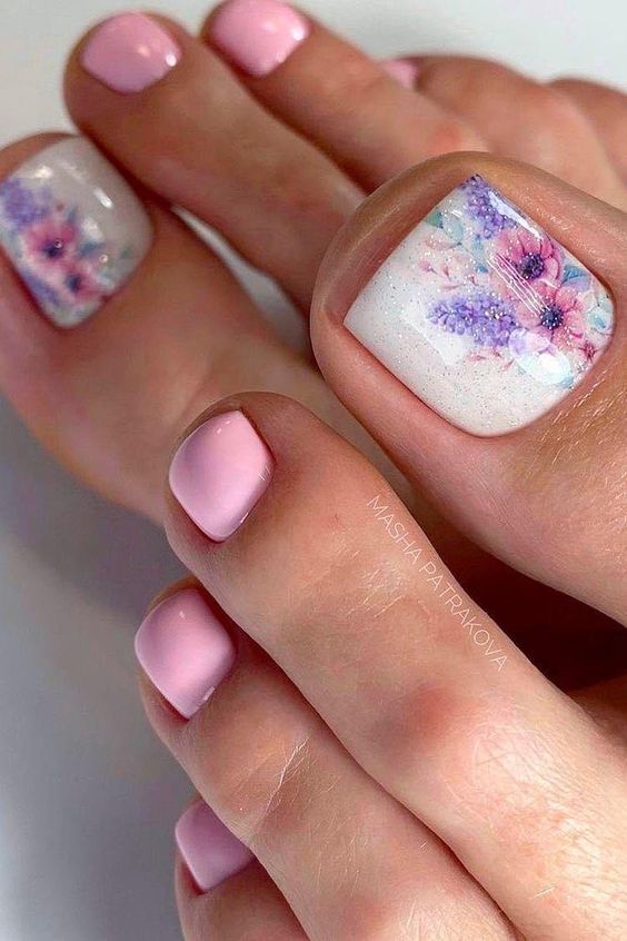 Summer Hot Pink Toe Nail Designs 24 Ideas: The Ultimate Guide for Trendy Pedicures