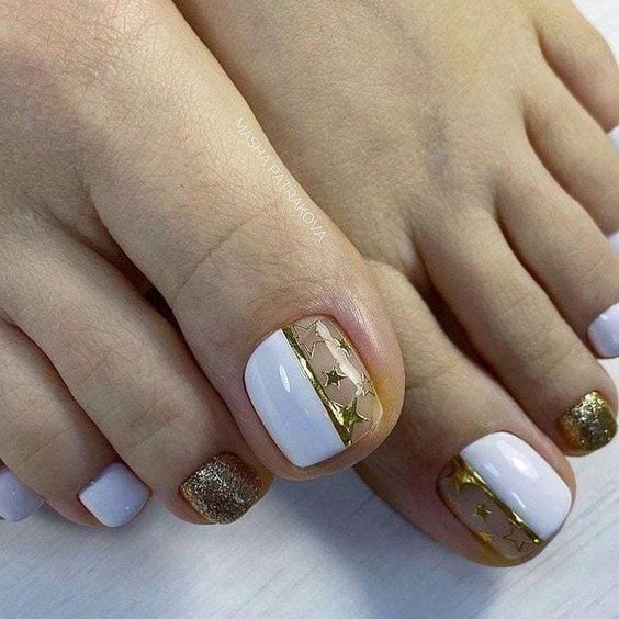 Summer White Toe Nail Designs 25 Ideas: A Fresh Pedi on the Block