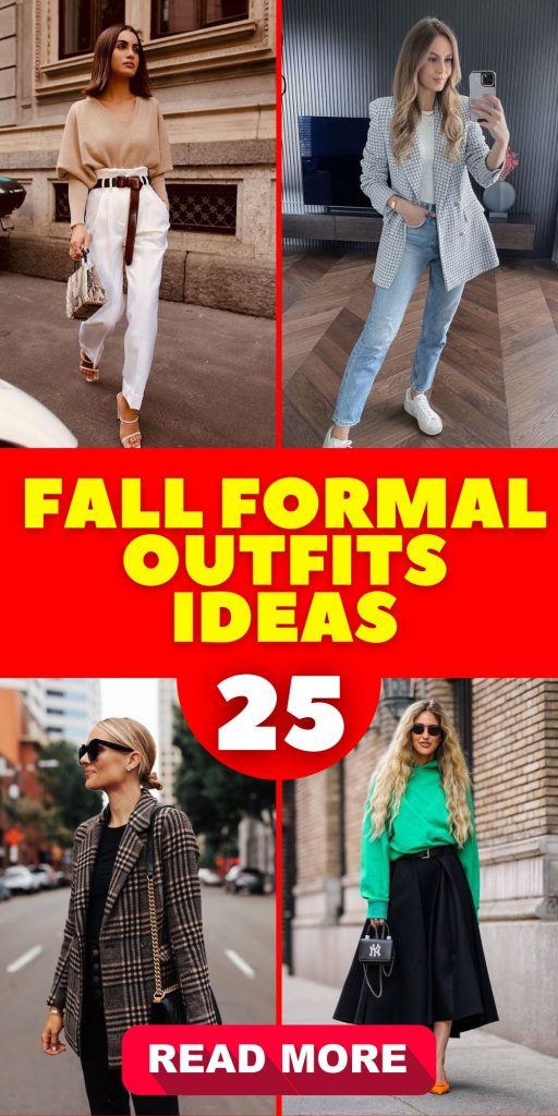 Fall Formal Outfits 25 Ideas: Your Ultimate Guide to Stunning Styles