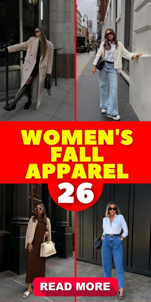 Women's Fall Apparel 26 Ideas: Embrace the Season with Style