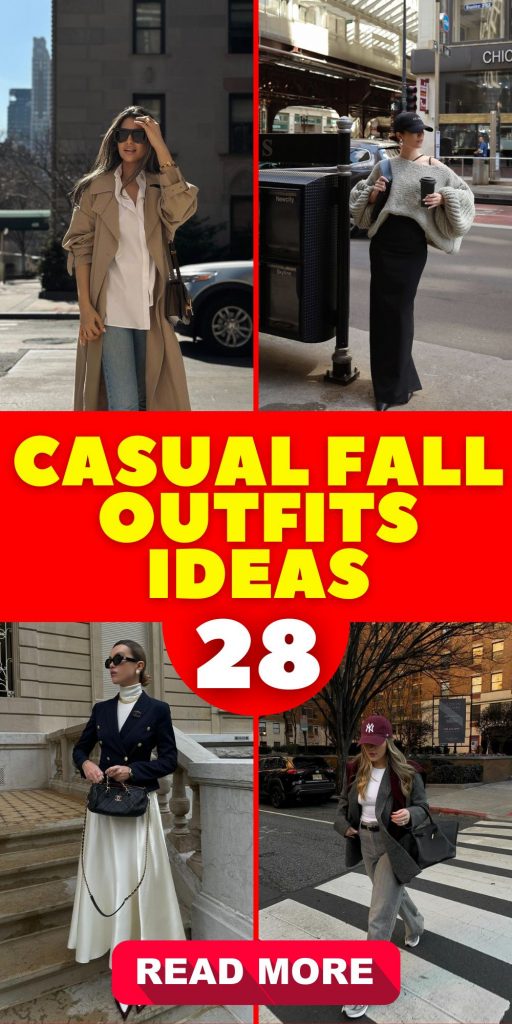 Casual Fall Outfits 28 Ideas: Embrace the Season with Style