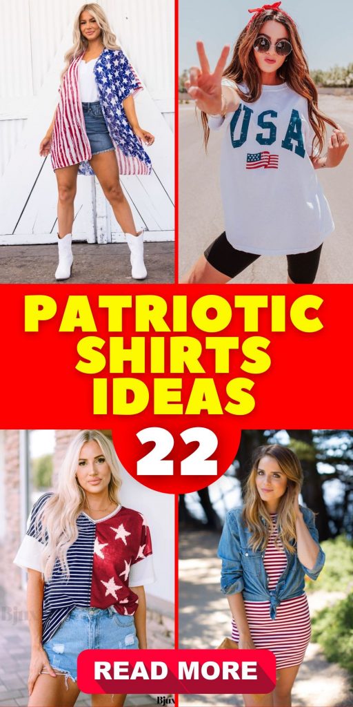 Celebrating Patriotic Style: A Closer Look at Patriotic Shirts 22 Ideas