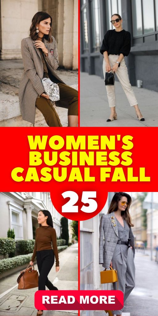 Women's Business Casual Fall 25 Ideas: Elevate Your Autumn Wardrobe