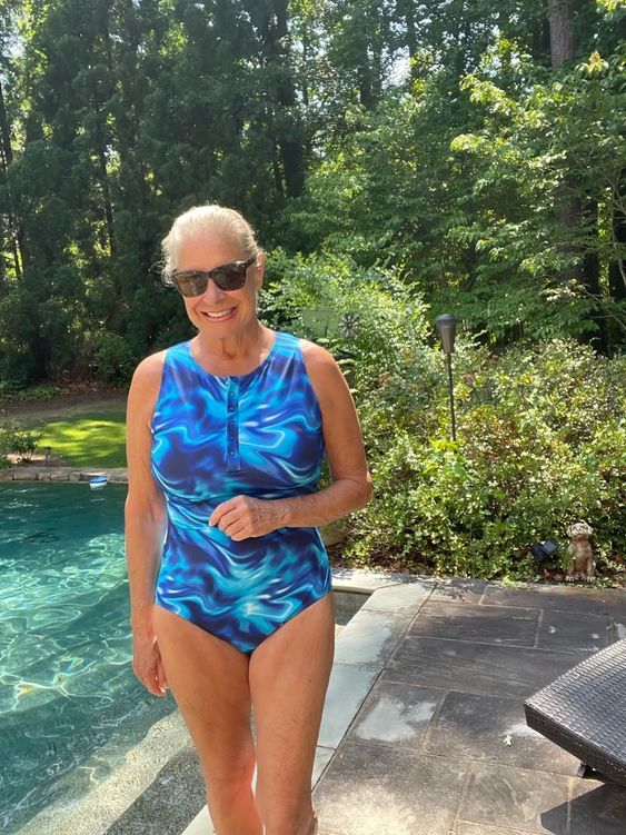 Stylish Confidence: Bathing Suits Perfect for Women Over 50 23 Ideas