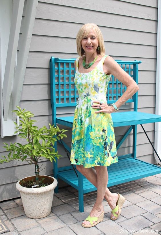 Stylish Sundresses for Women Over 50 25 Ideas: Embracing Elegance and Comfort This Summer