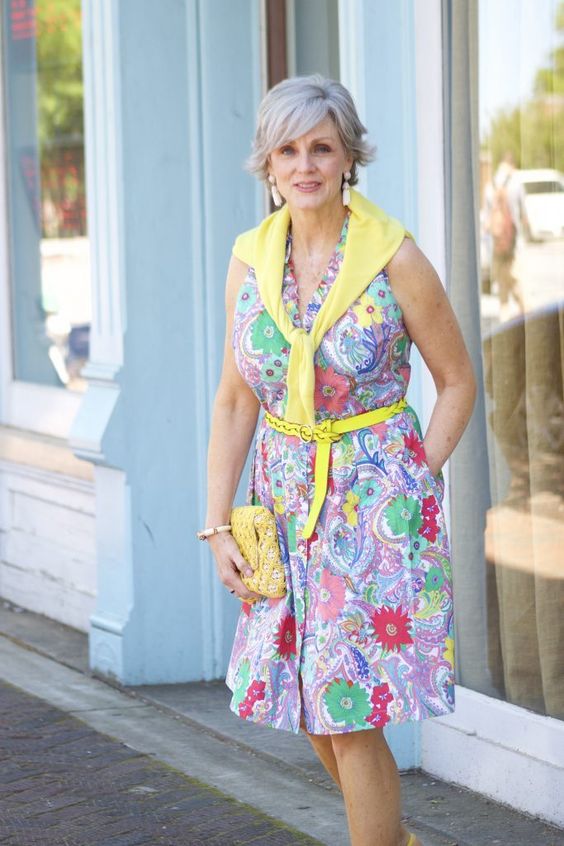 Stylish Sundresses for Women Over 50 25 Ideas: Embracing Elegance and Comfort This Summer