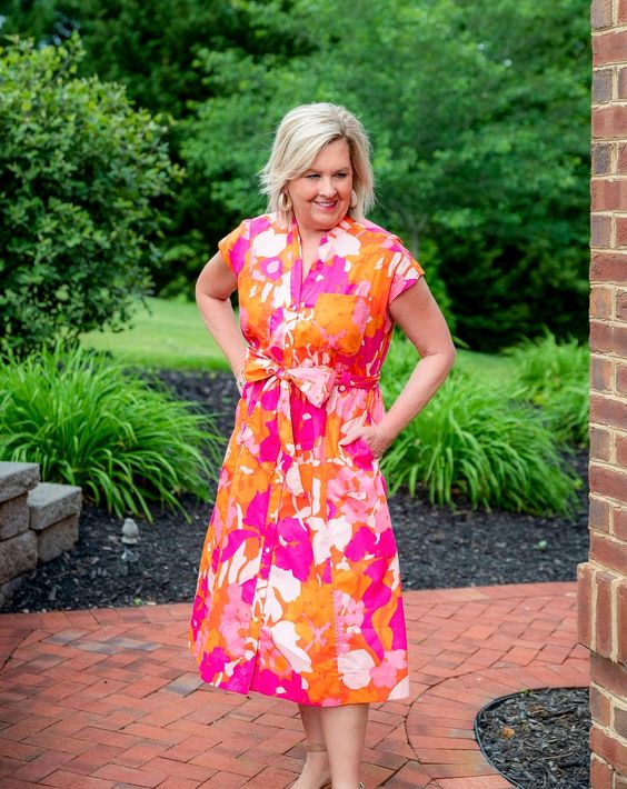 Stylish Sundresses for Women Over 50 25 Ideas: Embracing Elegance and Comfort This Summer