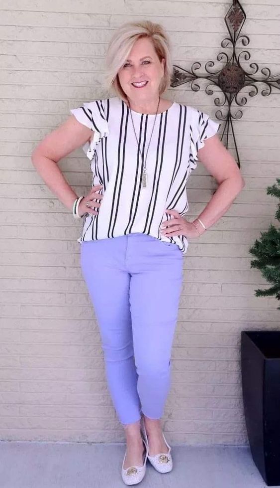 Flattering and Fashionable: Discovering the Best Tops for Women Over 50 26 Ideas