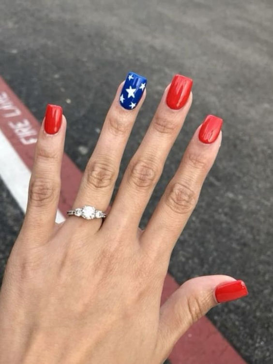 Celebrating Independence with Style: 4th of July Nails 24 Ideas