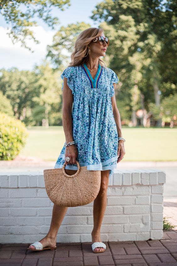 Stylish Sundresses for Women Over 50 25 Ideas: Embracing Elegance and Comfort This Summer