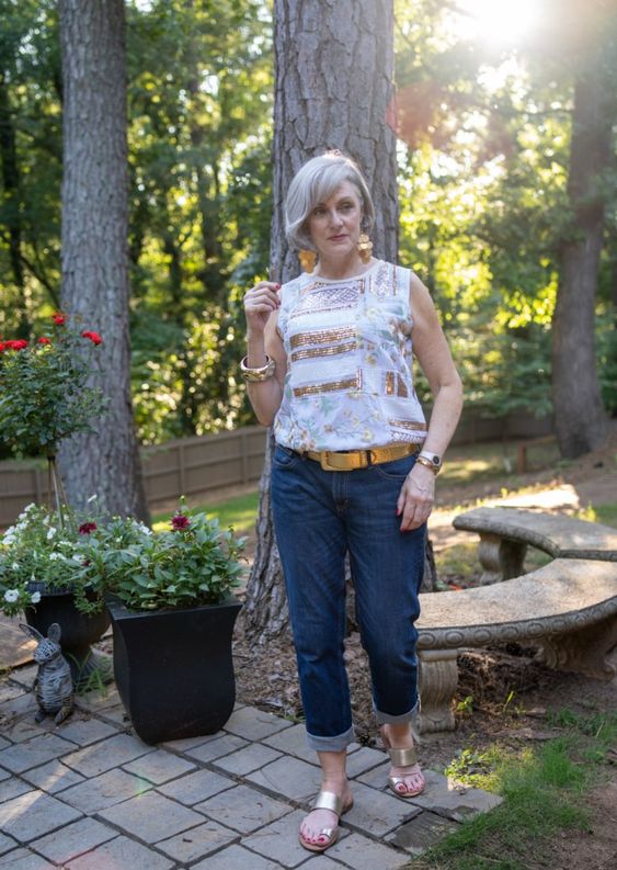 Flattering and Fashionable: Discovering the Best Tops for Women Over 50 26 Ideas