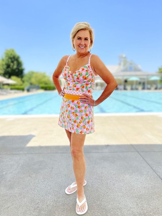 Stylish Confidence: Bathing Suits Perfect for Women Over 50 23 Ideas