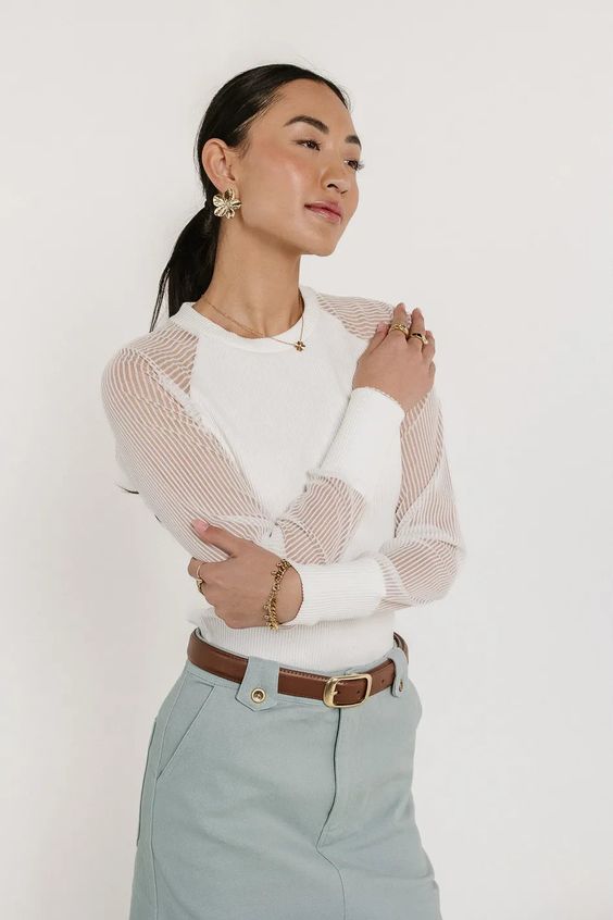Chic Women's Long Sleeve Tops for Fall 26 Ideas: Trendy and Cozy Styles