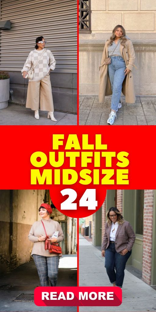 Fall Outfits for Midsize 24 Ideas: Embrace the Season with Style