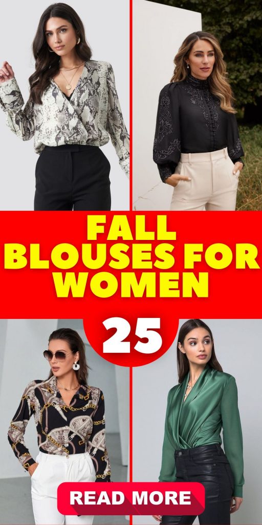 Fall Blouses for Women 25 Ideas: A Chic and Versatile Wardrobe Staple