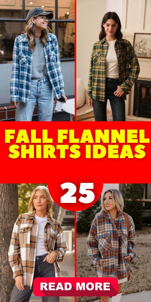 Fall Flannel Shirts 25 Ideas: The Ultimate Guide for Cozy, Stylish Outfits