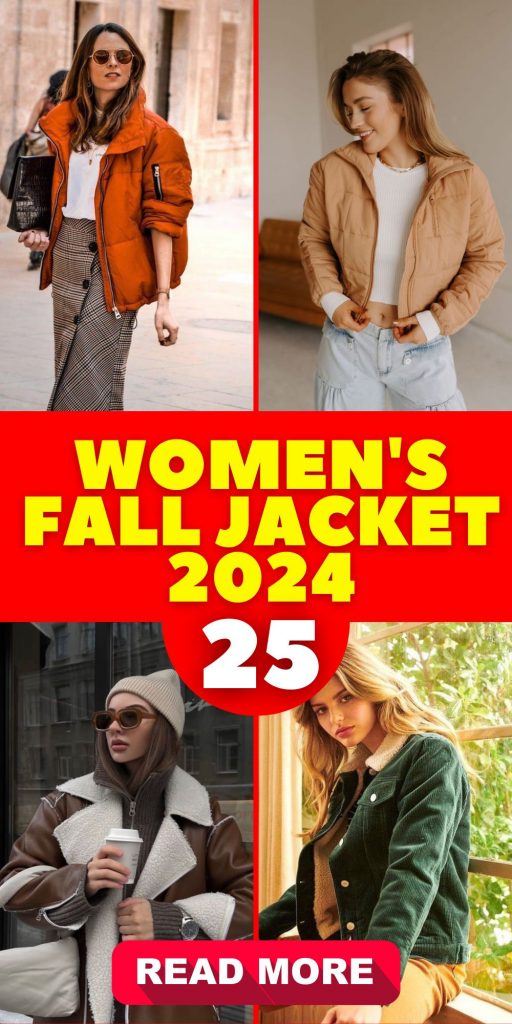 Women’s Fall Jackets 2024 25 Ideas: A Fashionable Guide