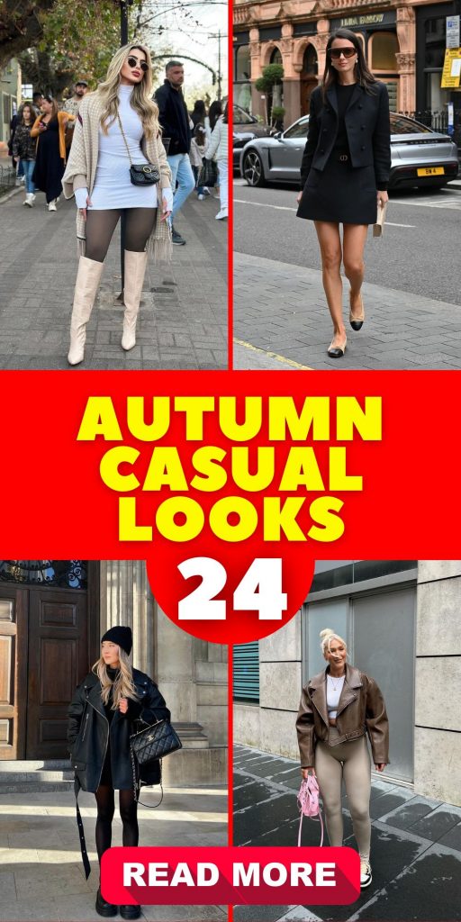 Autumn Casual Looks 24 Ideas: Effortless Style for the Season