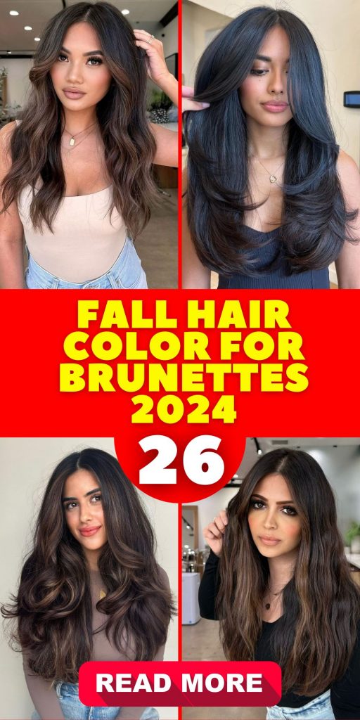 Fall Hair Color for Brunettes 2024 26 Ideas