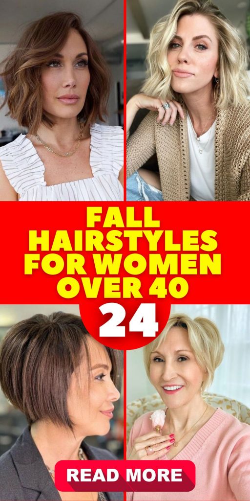 Fall Hairstyles for Women Over 40 24 Ideas: Embrace the Season with Style