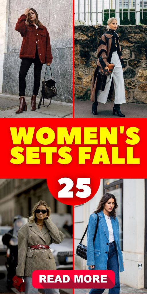 Women's Sets for Fall 25 Ideas: The Ultimate Style Guide