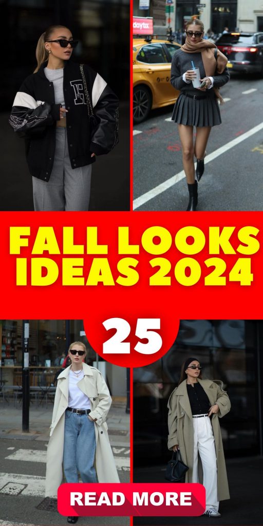 Fall Looks 2024 25 Ideas: A Fashion Journey Through Autumn Trends