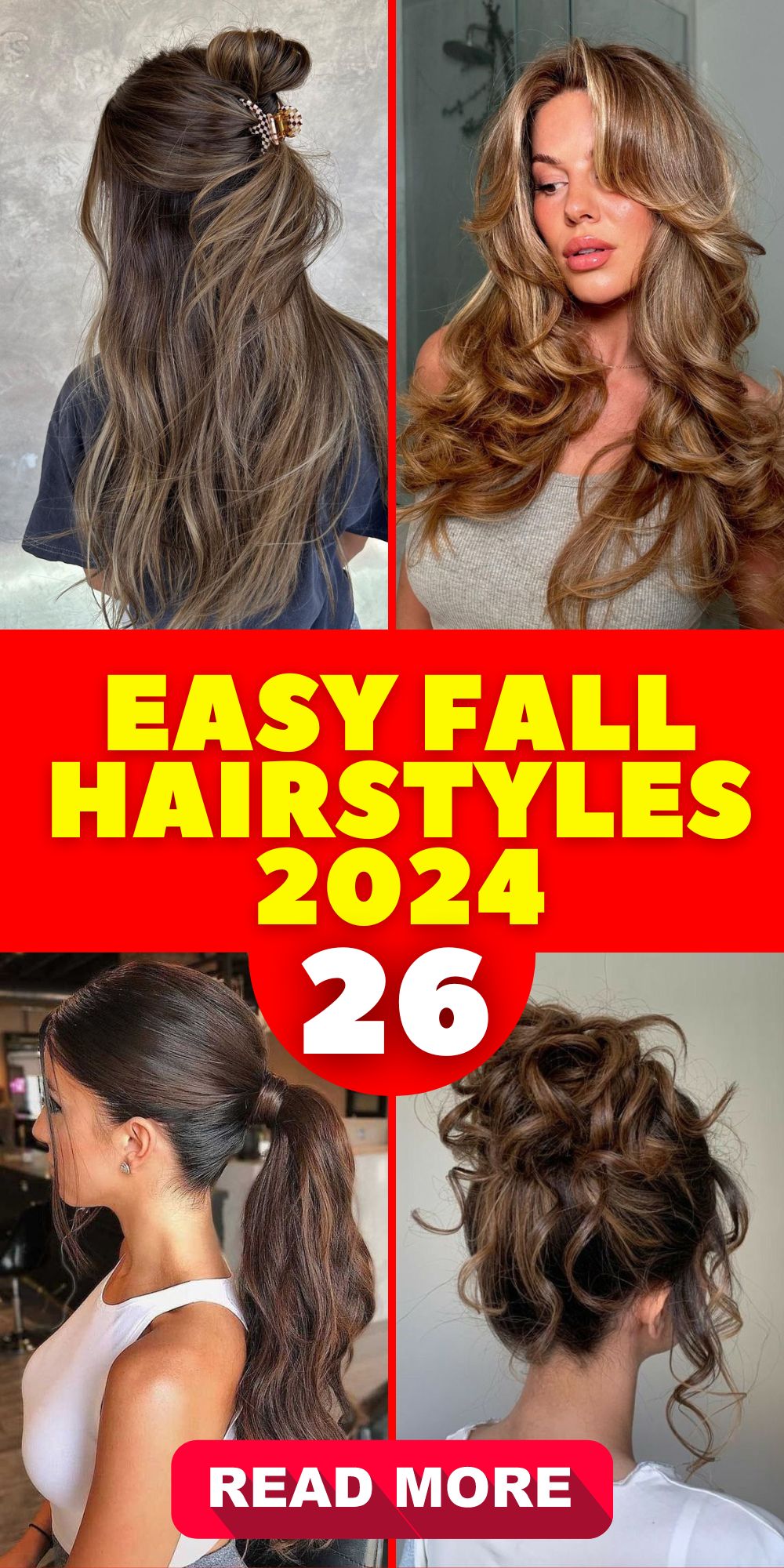 Easy Fall Hairstyles 2024 26 Trendy And Cute Ideas For Women