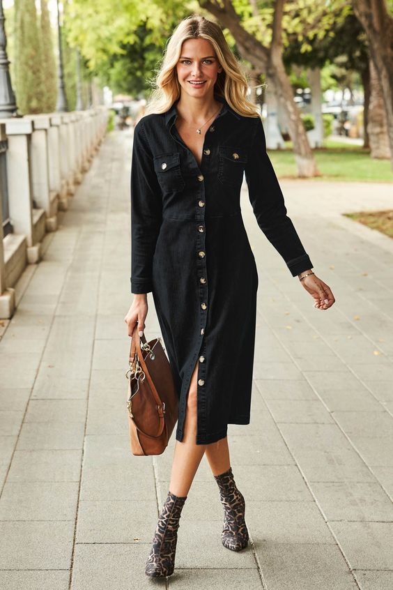Midi Fall Dresses for Women 25 Ideas: The Perfect Seasonal Style